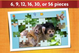Juego Puzzle Crías Animales screenshot 3