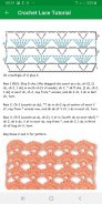 Crochet Patterns Lace Tutorial screenshot 7