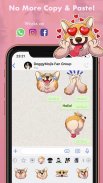MaxiMojis - Corgi Dog Stickers by fluffy Maxine screenshot 2