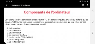 Apprendre : Maintenance informatique screenshot 2