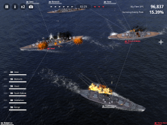 Warship Fleet Command : WW2 Naval War Game screenshot 9