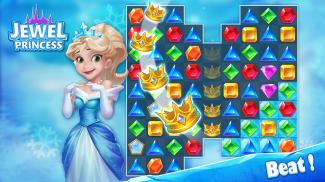 Jewel Princess - Match 3 Froze screenshot 2