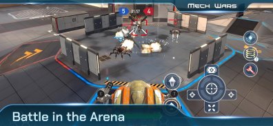 Mech Wars - معارك على الإنترنت screenshot 5