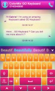 Color Mix GO Keyboard Theme screenshot 3