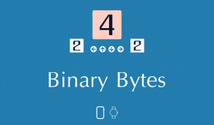 Binary Bytes for Android Wear screenshot 1