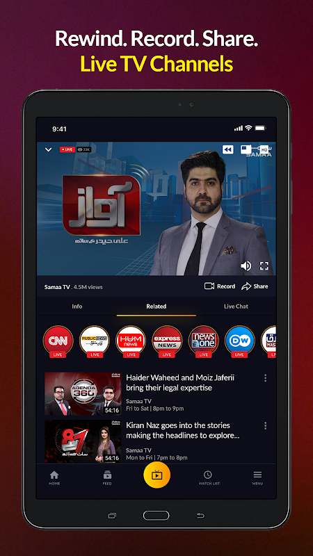 Hum tv discount live streaming mjunoon