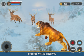 Sabertooth Tiger Revenge: Frozen Age screenshot 0