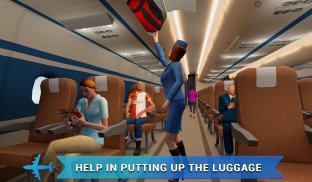 Airplane Flight Attendant -Career Job Sim screenshot 10