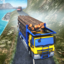 Heavy Truck Driver Cargo Icon