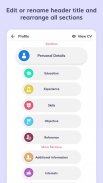 CV Maker, Resume Builder and Resume Templates screenshot 0