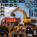 Snow Offroad Construction Game Icon