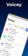 Voicey: WhatsApp voice messages without blue tick screenshot 1