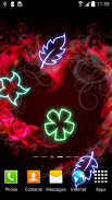 Glowing Flowers Live Wallpaper screenshot 3