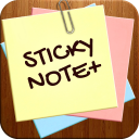 Sticky Note + : Sync Notes Icon