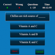 Food Science MCQ screenshot 0