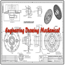 Technische tekening mechanisch Icon