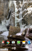 Winter Waterfalls Wallpaper screenshot 8