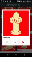 Fire signs - occupational safety screenshot 4