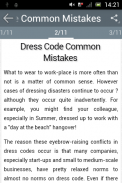 Learn Business Dress Code screenshot 2