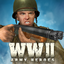 World War 2 Frontline Heroes: WW2 Commando Shooter Icon