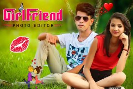 Selfie With Girlfriend Photo Editor 2020 screenshot 1