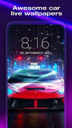 Neon Cars Live Wallpaper HD screenshot 5