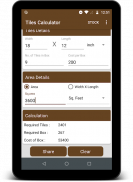 Tiles Calculator screenshot 2