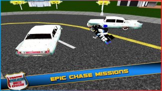 Traffic Police Bike Chase 3D screenshot 16