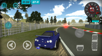 Car Simulator Skyline screenshot 0