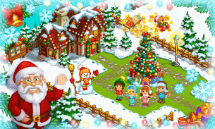 Farm Snow: Happy Christmas Story With Toys & Santa screenshot 4