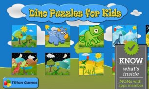 Dino Puzzle para crianças screenshot 6