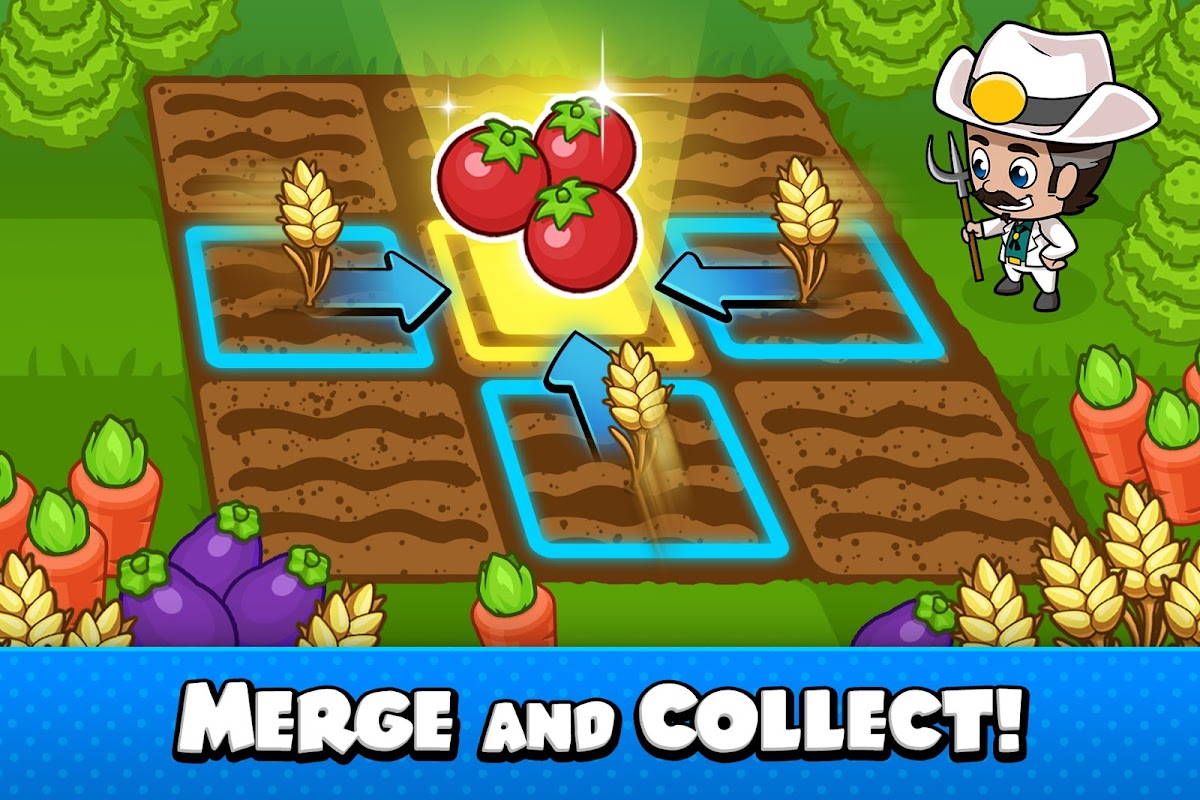 Idle Farm Tycoon - Merge Crops - Загрузить APK для Android | Aptoide