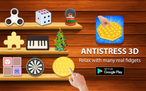 Antistress Pop it Toy 3D Games screenshot 1