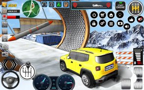 Extreme Jeep Snow Stunts screenshot 8
