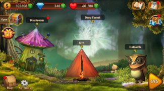 Mystery Forest - เกมจับคู่ screenshot 2