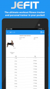 JEFIT Gym Workout Plan Tracker screenshot 5