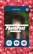Get Followers and Likes for Instagram - PhotoPost screenshot 1