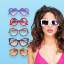 Stylish Sunglasses Photo Editor Icon