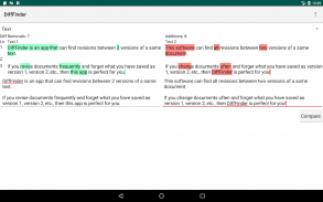 DiffFinder: File/Text Comparison Tool screenshot 10