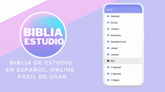 Biblia de estudio en español screenshot 2