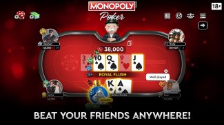 MONOPOLY Poker - O Texas Holdem Online Oficial screenshot 2