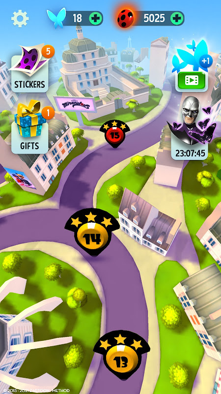 Miraculous Adventure LadyBug : CAT Noir Rush 3D Apk Download for