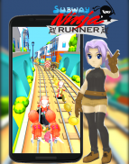 Subway Ninja Runner Go! screenshot 0