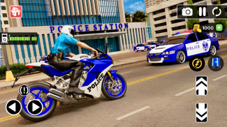 Motorbike 3D: Police Bike Game screenshot 0