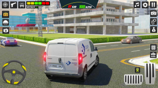 Bank Transit tunai keamanan van Truk uang 3D screenshot 3