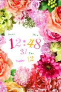 Gerbera Rose Dahlia 2 LWP Free screenshot 2