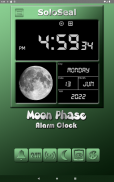 Clock Moon Phase Alarm screenshot 13