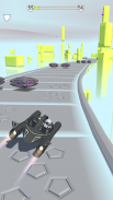 Bob's Cloud Race: Casual low poly game screenshot 5