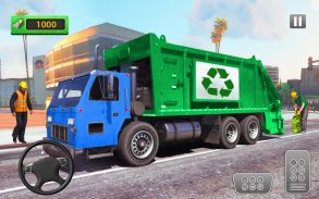 Garbage Truck Simulator 2018 City Cleaner Service screenshot 5