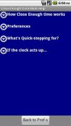 Close Enough Clock Lite screenshot 3